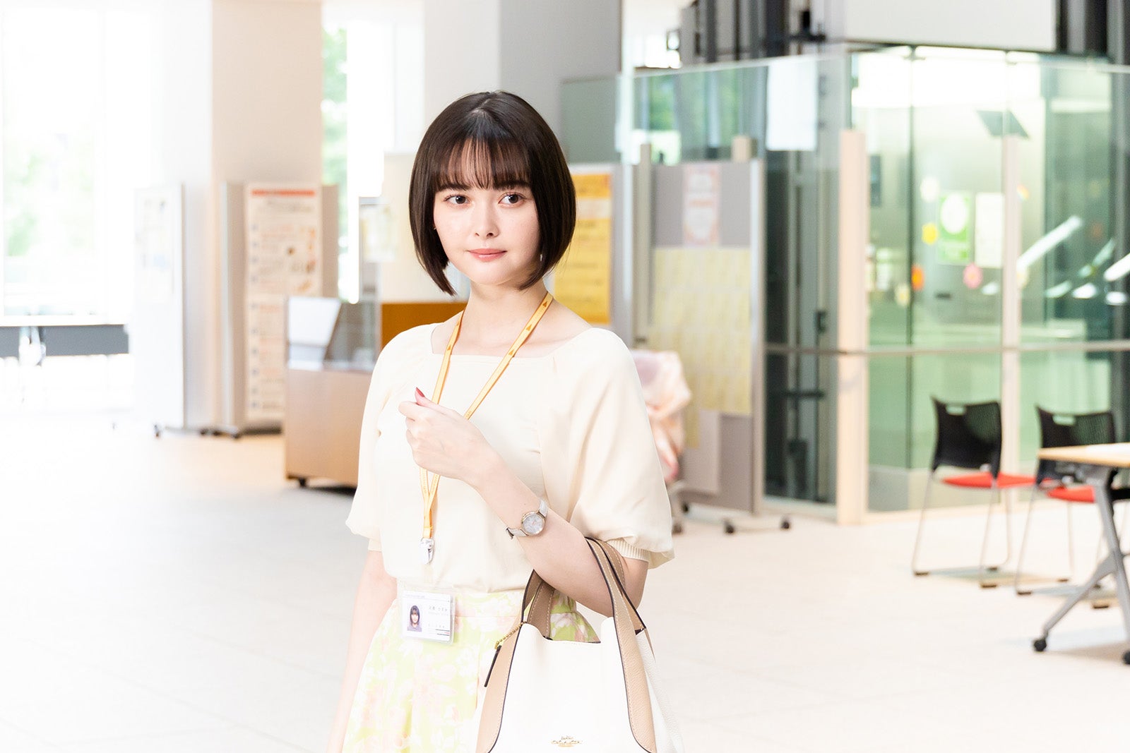 玉城ティナ／「NICE FLIGHT！」最終話より（C）テレビ朝日