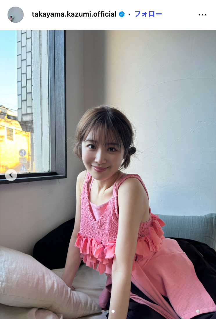 高山一実Instagramより