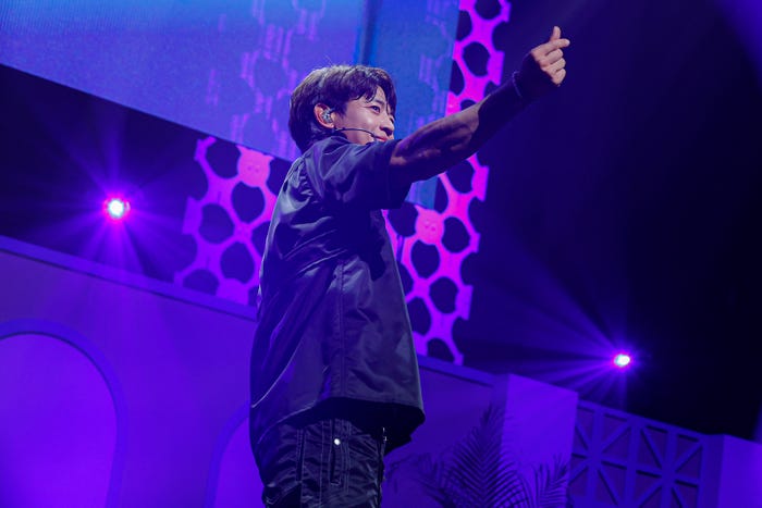 ミンホ/「SHINee WORLD J Presents “BEST CHOI's MINHO” 2022」の様子(提供写真)