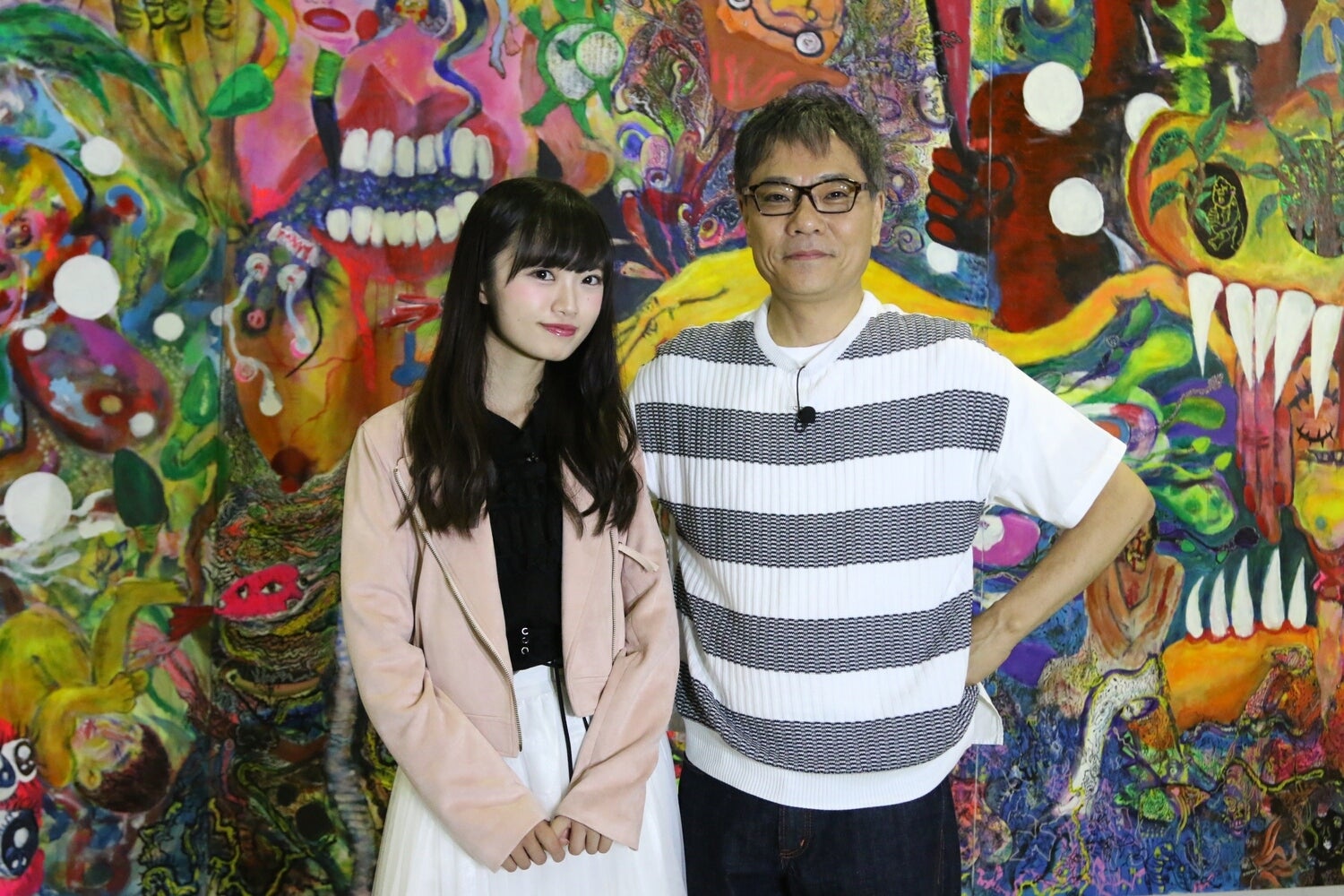 中井りか、いとうせいこう （C）フジテレビ