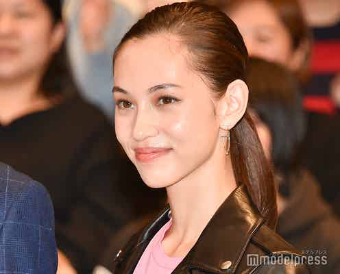 水原希子、唐沢寿明のイジりにタジタジ<グッドワイフ>