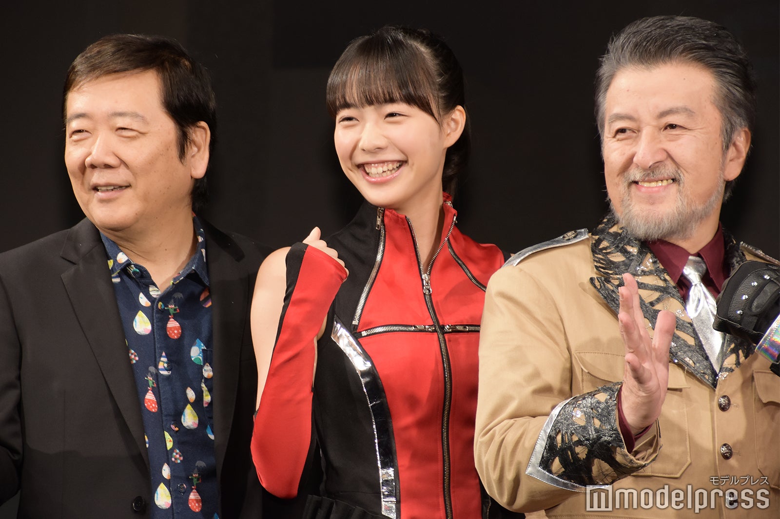 鴻上尚史氏、駒井蓮、大高洋夫 （C）モデルプレス