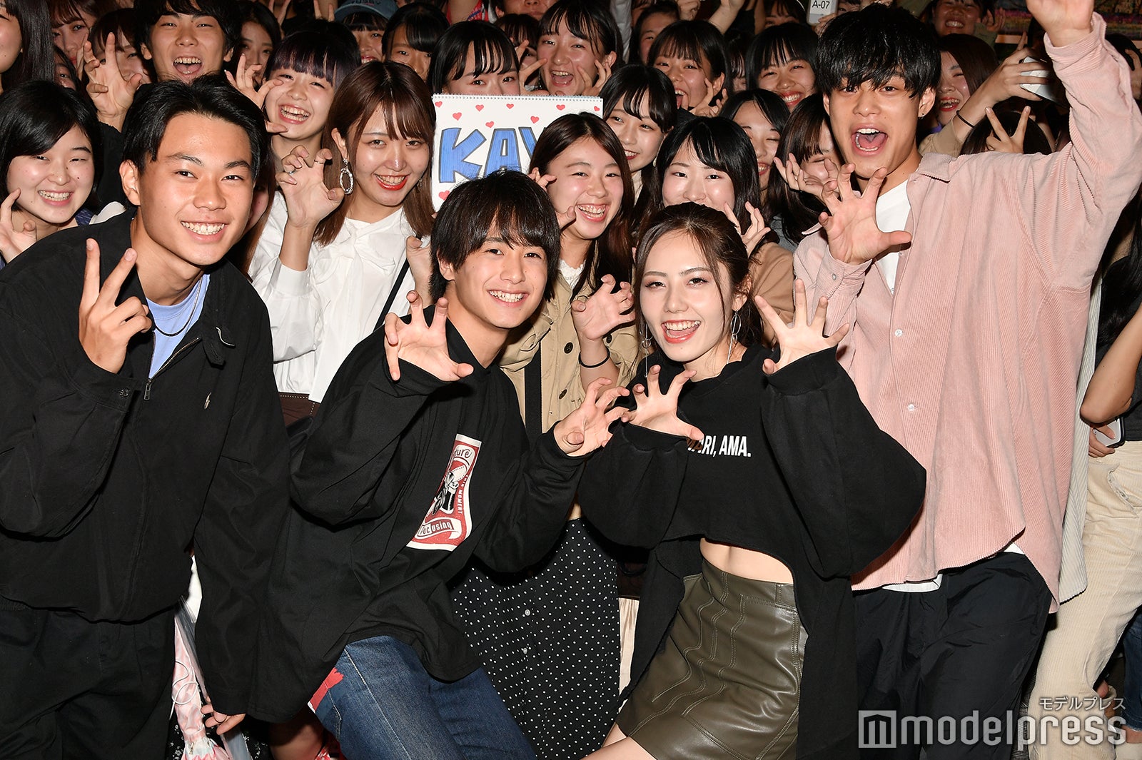 Kaya、ひろむ（黒田昊夢）、いと（宮瀬いと）、ゆいと（竹内唯人） （C）モデルプレス