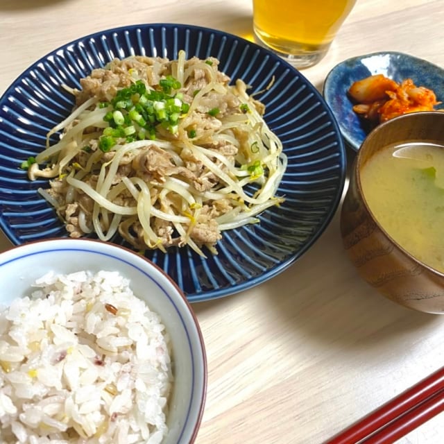 旨ドレ肉野菜炒め