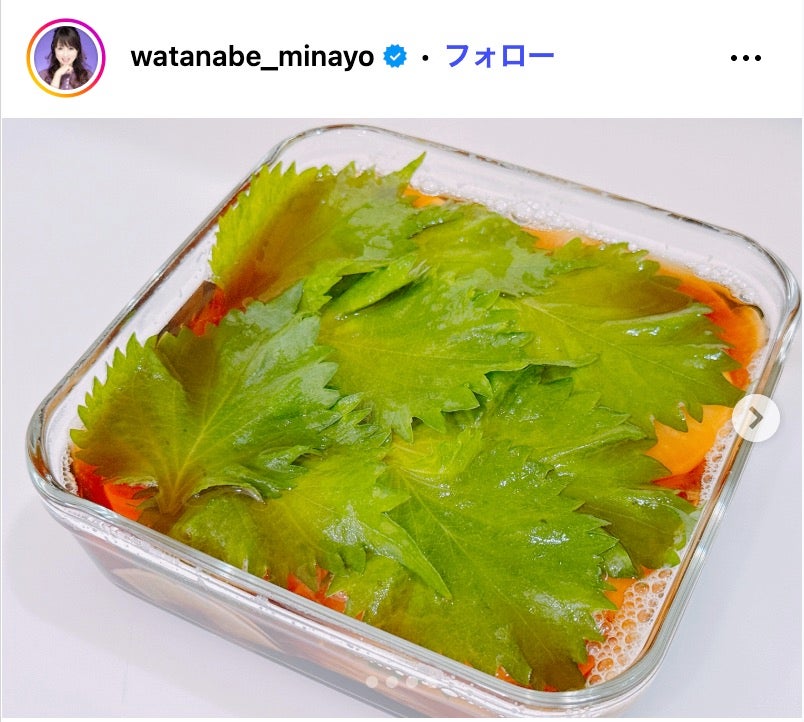 渡辺美奈代Instagramより