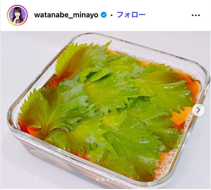 渡辺美奈代Instagramより