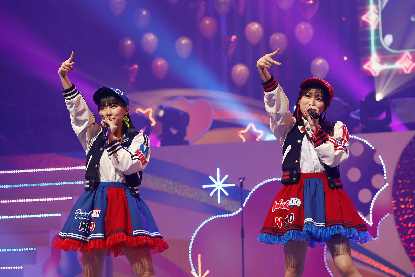 田中美久、矢吹奈子 「HKT48コンサート みんな元気にしとった？」昼公演（C）Mercury