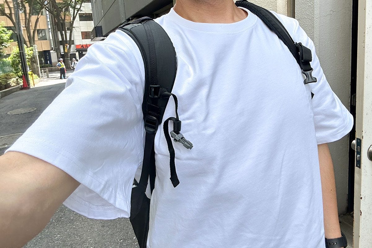 ワークマン・汗が染みても目立ちにくいTシャツ