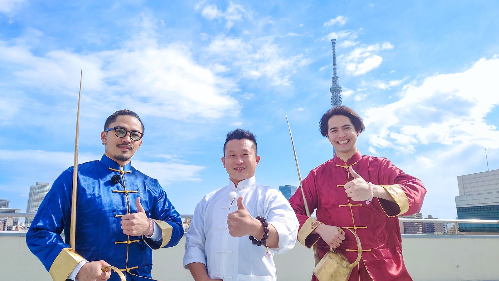 数原龍友、カンフー茶の達人、片寄涼太 （C）日本テレビ