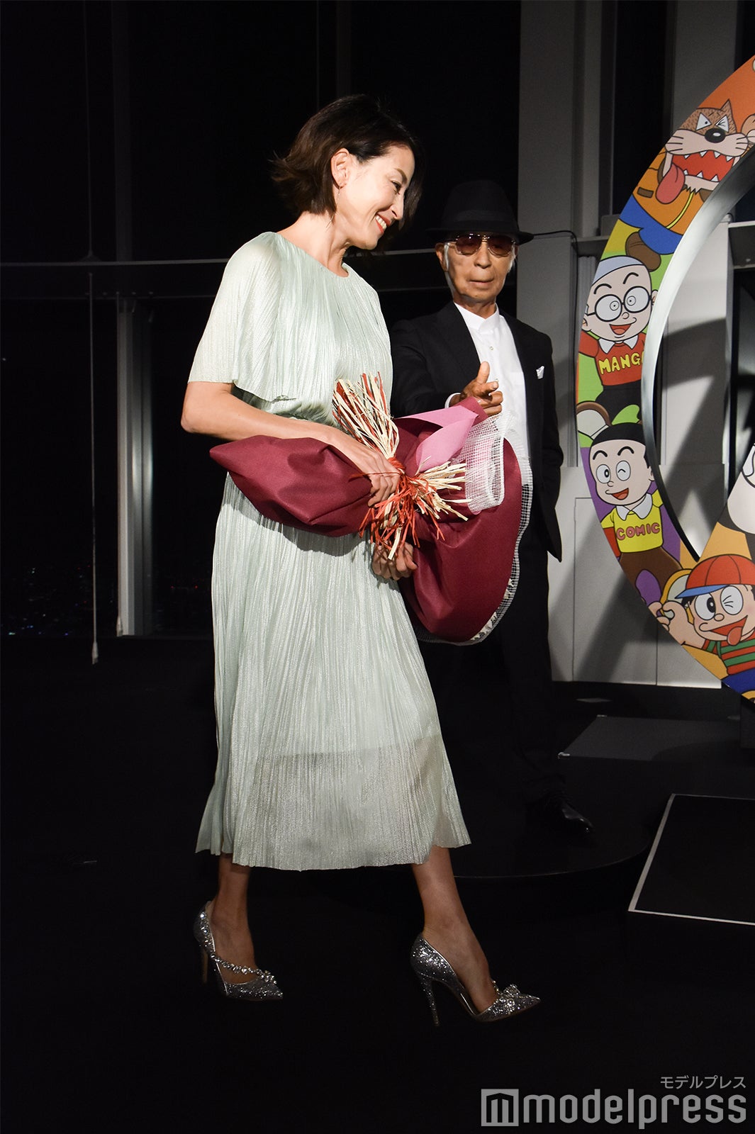 宮沢りえ、藤子不二雄（A）氏 （C）モデルプレス