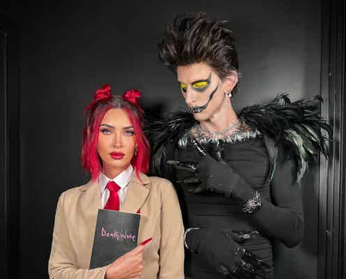 【海外セレブのド派手ハロウィン仮装】「デスノート」「ドラゴンボール」日本アニメもホット?