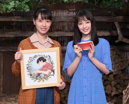 広瀬すずから戸田恵梨香へ“朝ドラヒロイン”バトンタッチ プレゼントに感激