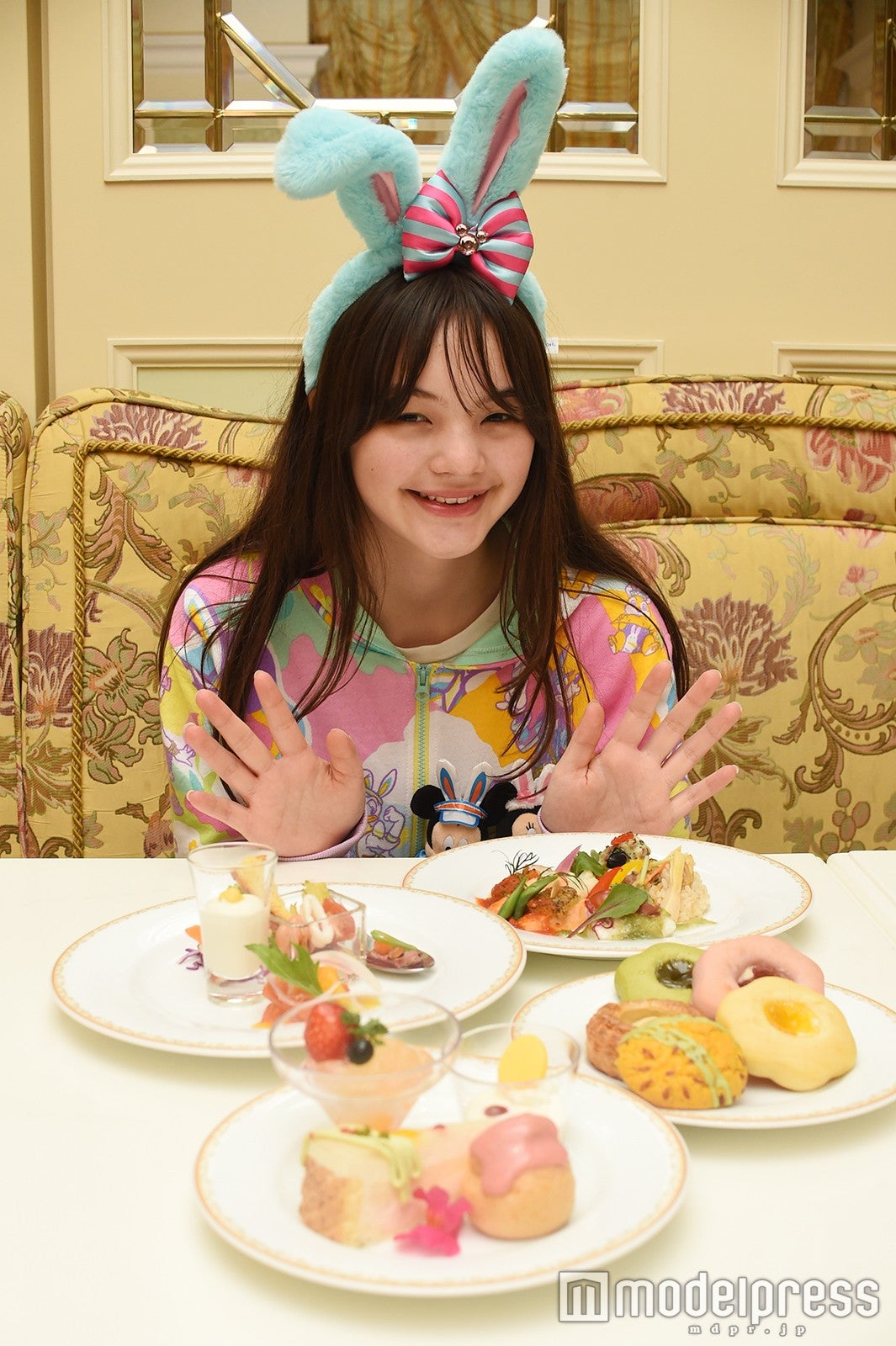 “ディズニー・イースター”ランチブッフェ／ディナーブッフェ（モデル：藤田エミリ）／（C）モデルプレス