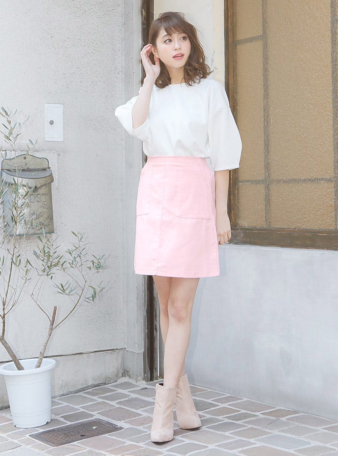 コーデュロイ台形ミニスカート「神戸レタス」1990円(税込)/画像提供:神戸レタス