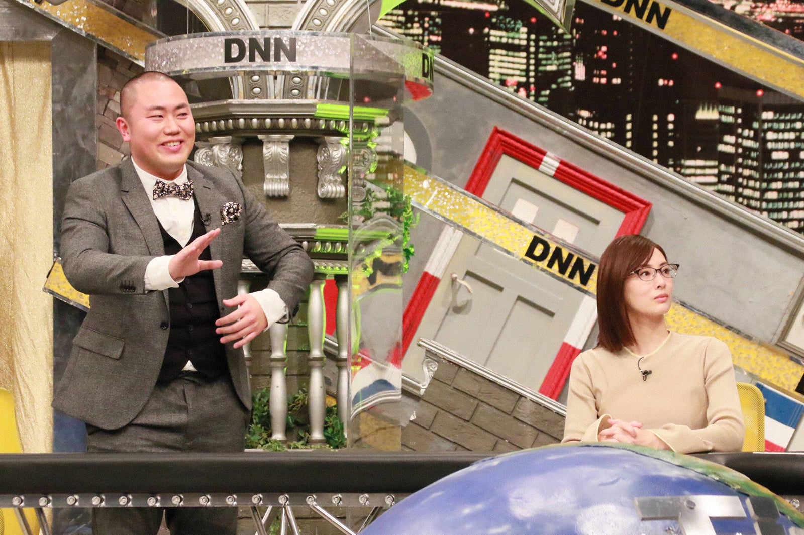 岡部大、北川景子（C）フジテレビ