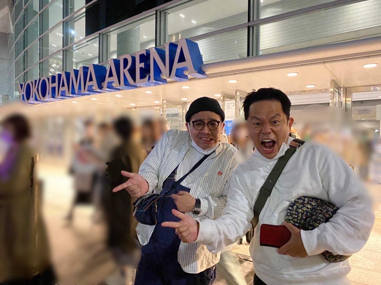 ダイアン津田、ミキ昂生とSnow Manライブ参戦 津田のうちわ持つファン急増