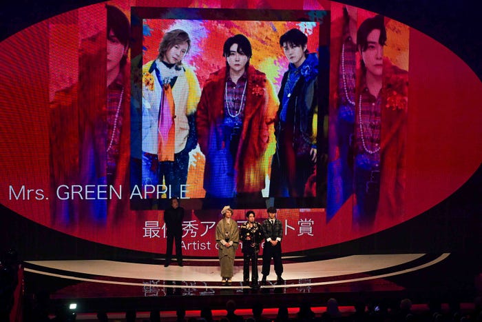 Mrs. GREEN APPLE(C)CEIPA/MUSIC AWARDS JAPAN2025