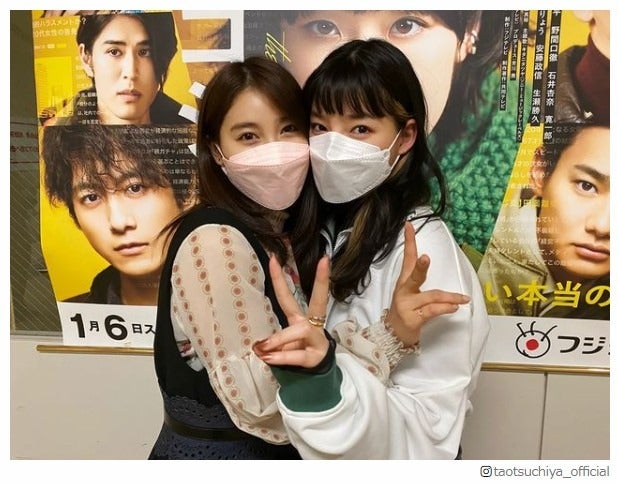 土屋太鳳＆石井杏奈「チア☆ダン」ペアが再会 朝比奈彩も反応