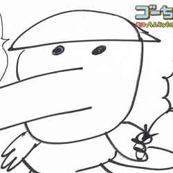 島崎信長が描いた「カモさん」（画像提供：テレビ朝日）