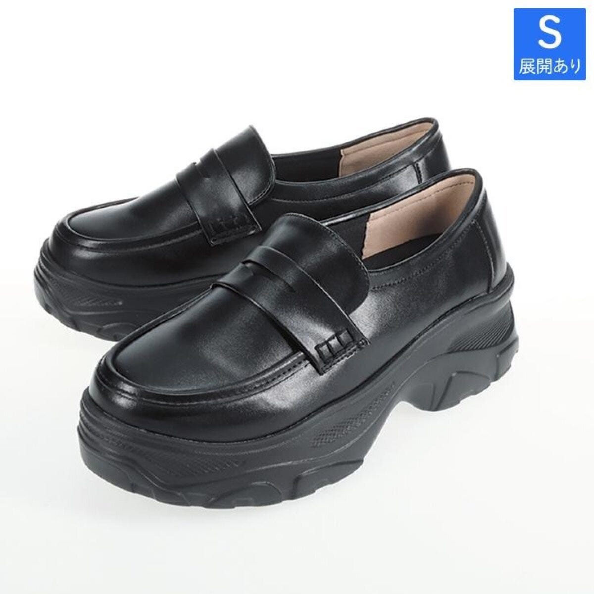 しまむらのスニーカーローファー