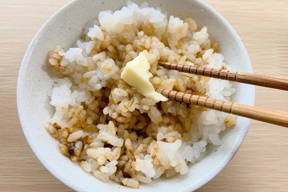 伊達流バターご飯