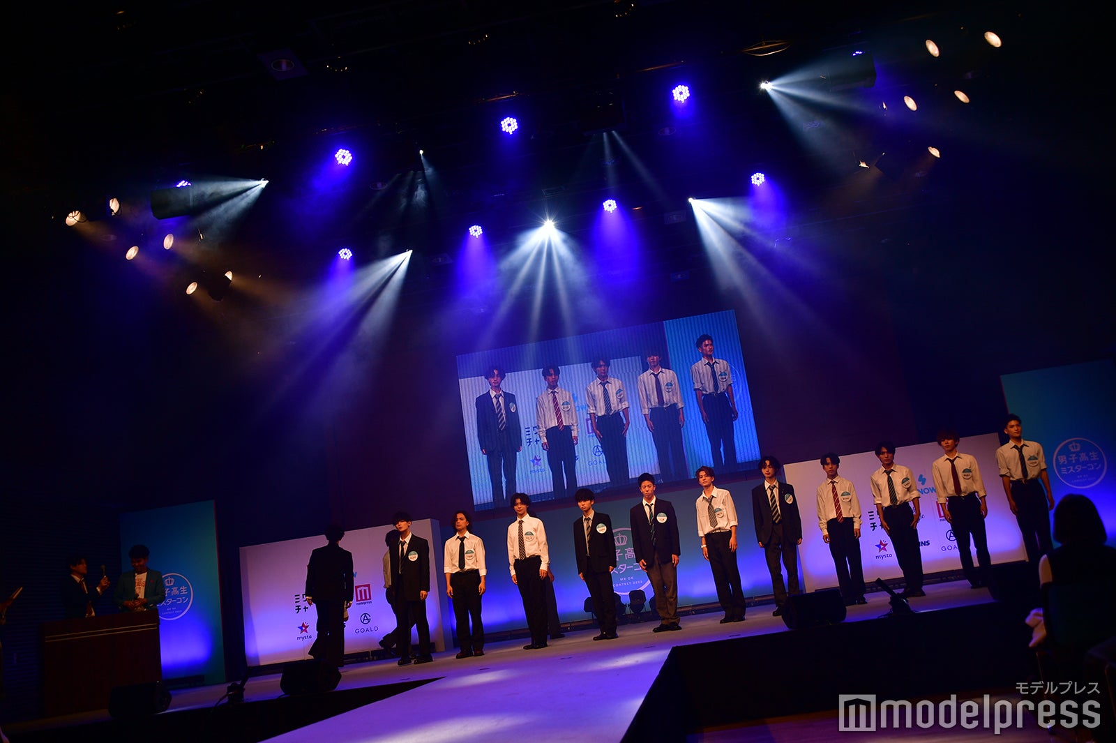 「男子高生ミスターコン2022」ファイナル審査の様子（C）モデルプレス