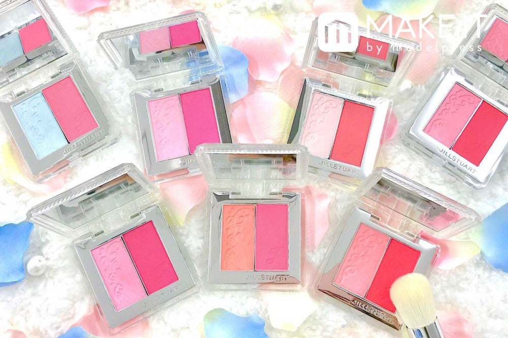 【ジルスチュアート ビューティ・2019春コスメ】新作チーク全色レビュー！ブレンドブラッシュブロッサム｜スウォッチあり (C)メイクイット