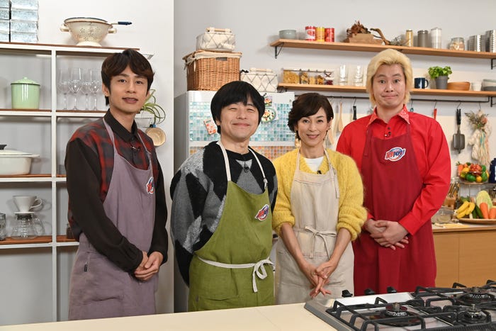 中丸雄一、バカリズム、鈴木保奈美、カズレーザー(C)テレビ朝日