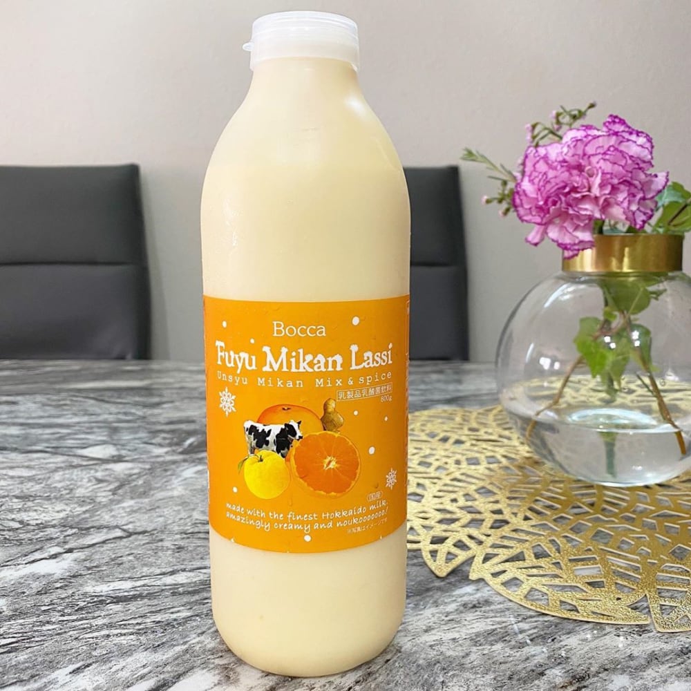 コストコの冬みかんラッシーは濃厚！