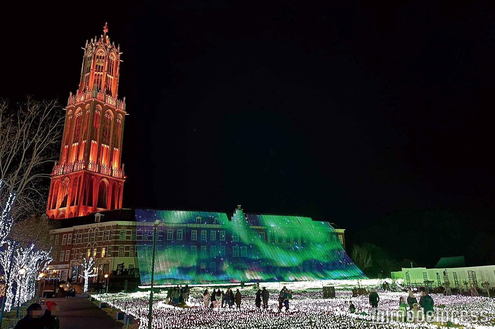 光のオーロラガーデン（C）モデルプレス