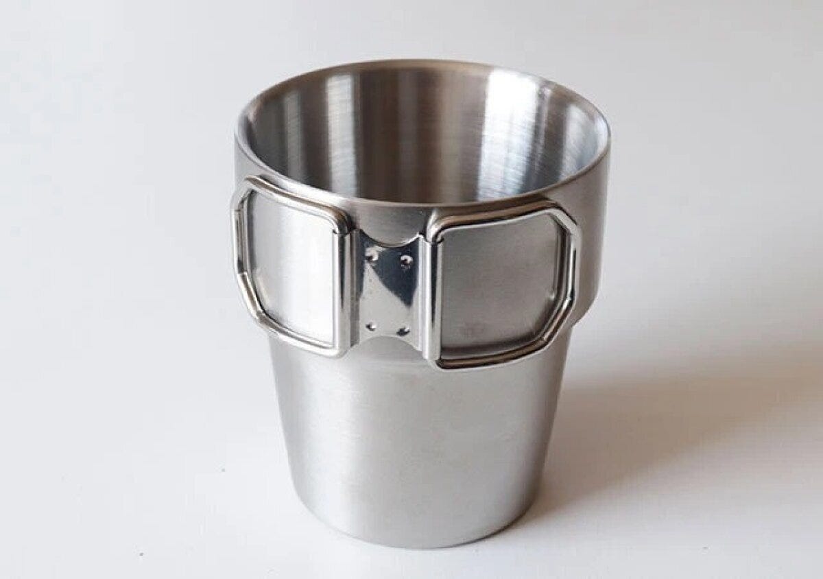 ダイソー スタッキングできる2重ステンレスカップ(300ml) 収納 ダイソー スタッキングできる2重ステンレスカップ(300ml) 収納