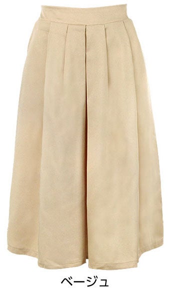 タック入シンプルフレアガウチョパンツ「神戸レタス」2290円（税込）／画像提供：神戸レタス