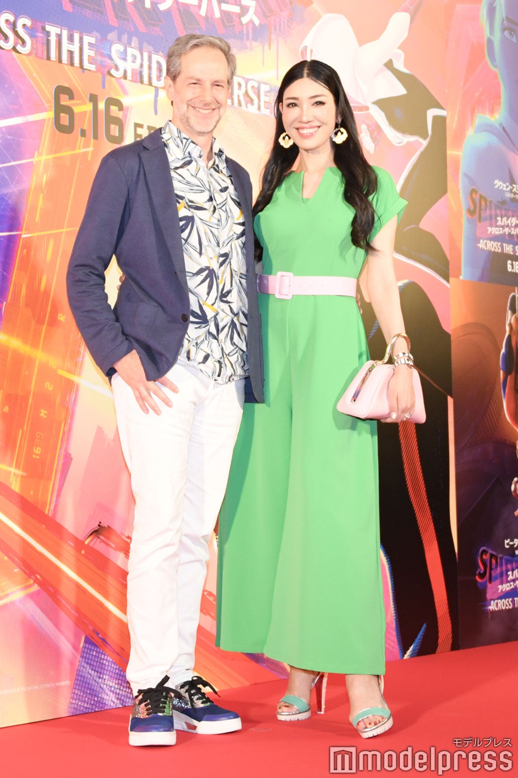 セオドール・ミラー氏、アンミカ（C）モデルプレス