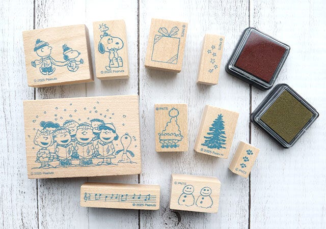 スタンプセット 大人のおしゃれ手帖スヌーピー付録スタンプセット