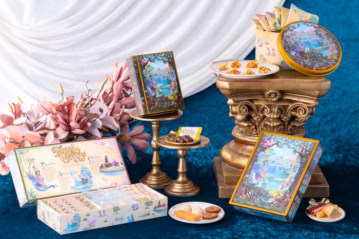 アソーテッド・スウィーツ2,200円、チョコレート1,600円、アソーテッド・クッキー2,300円、パスタスナック1,600円(C)Disney