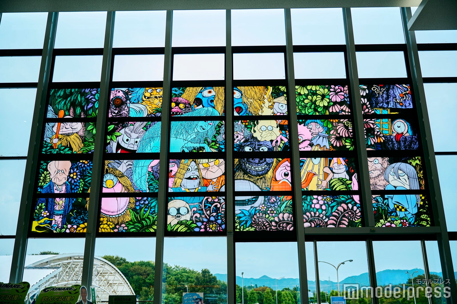 米子鬼太郎空港（C）モデルプレス （C）水木プロダクション