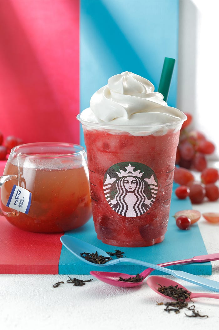 グレーピー グレープ & ティー ジェリー フラペチーノ(R)/画像提供:スターバックス コーヒー ジャパン