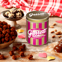 【バレンタイン】≪ギャレット ポップコーン≫『アーモンド チョコレートトリュフ』&『Candy Pink缶』期間限定・数量限定で発売!
