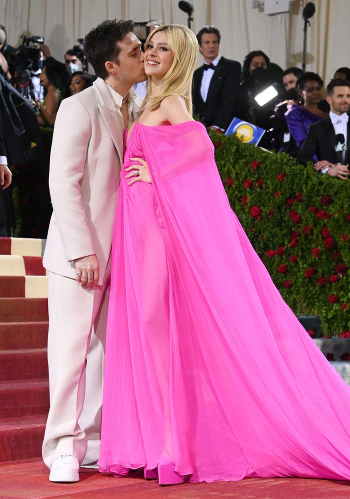 ブルックリン・ベッカム、ニコラ・ペルツ/Valentino/IPA