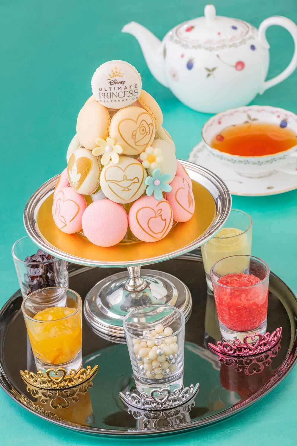 「ディズニー・アルティメット・プリンセス・セレブレーション」スペシャルルームサービスメニュー（C）Disney （C）Disney／Pixar
