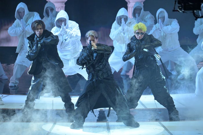 「第76回NHK紅白歌合戦」Number_i(C)NHK