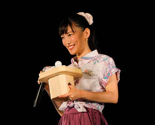 ももクロ高城れに、沖縄・世界遺産で熱唱<「ハイサイれにちゃん」セットリスト&写真>