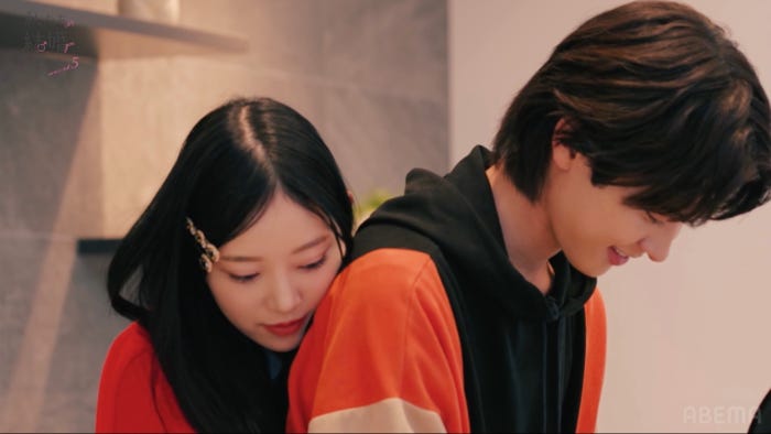 堀未央奈、百瀬拓実「私たち結婚しました 5」(C)AbemaTV, Inc.