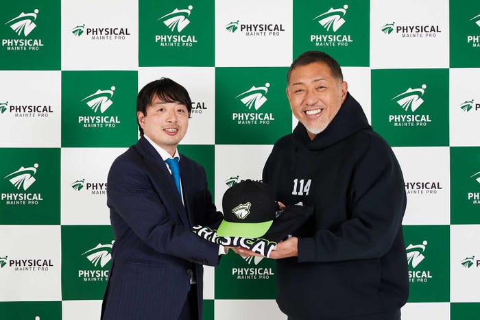 (右)清原和博 (提供写真)