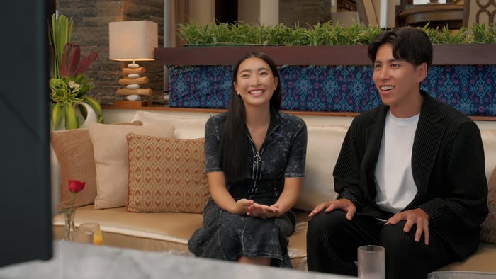 武井亜樹、坂口隆志『バチェロレッテ・ジャパン』シーズン3エピソード8(C)2024 Warner Bros. International Television Production Limited. All Rights Reserved