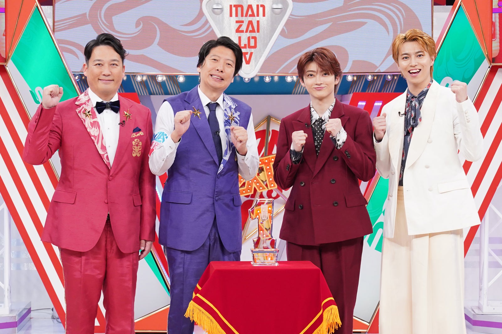 田崎佑一、トキ、ユーキ、タカシ（C）読売テレビ