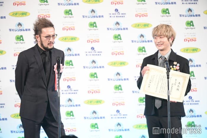 中村獅童「菅田くんじゃなくてごめんね」Fukase「(笑)」(C)モデルプレス