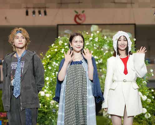 柏木由紀・村重杏奈・WILD BLUEら福山市集結 バラに囲まれランウェイ披露【Fukuyama Rose Runway produced by TGC】