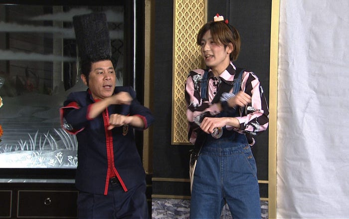 岡村隆史、夢野まさる(C)日本テレビ