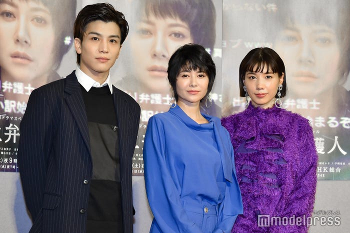 岩田剛典、真木よう子、仲里依紗(C)モデルプレス